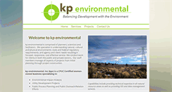 Desktop Screenshot of kpenvironmental.net